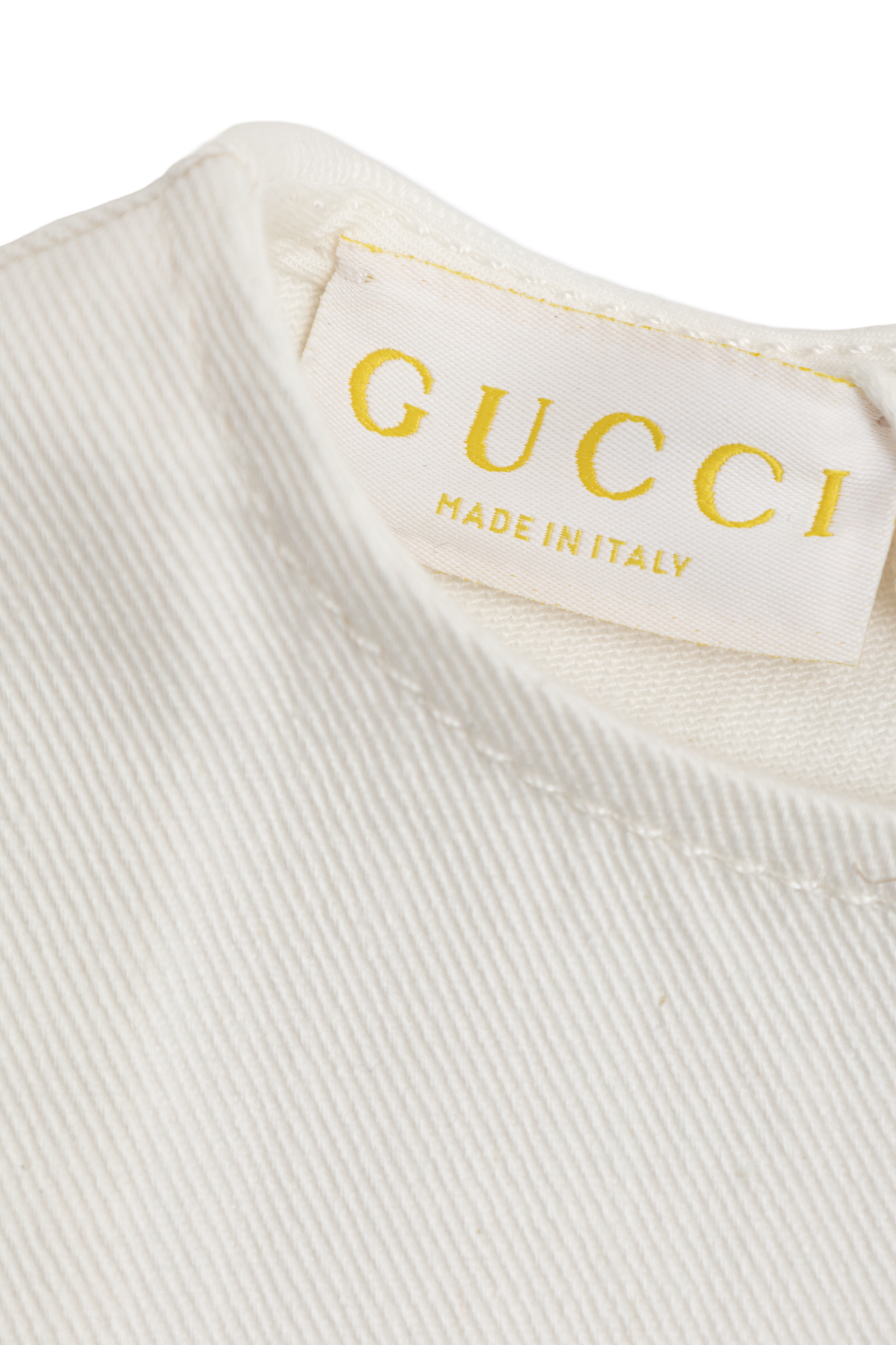 White Short-sleeve dress Gucci Kids - Vitkac France